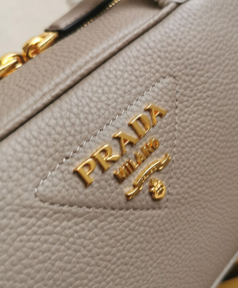 Prada Medium Leather Top-handle Bag 1BB126